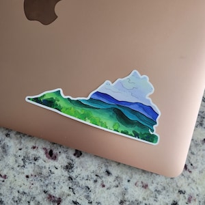Virginia Mountains Sticker