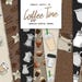 Coffee Digital Paper Pack Seamless Pattern Coffee Texture - Etsy