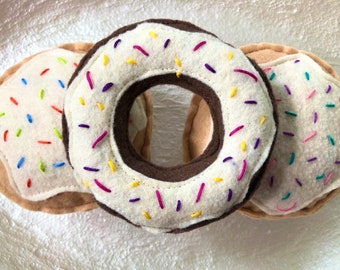 Juguete Donut para Gato con Hierba Gatera / Jouet pour chat avec herbe à Chat - Neutral