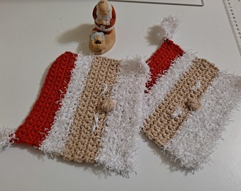 Santa dishcloth