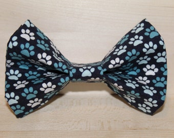 dog print bow tie