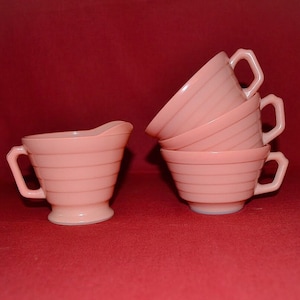 Pink hazel atlas mug - Etsy 日本