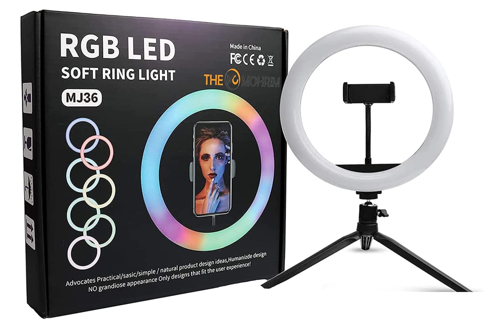 White 220v Led Ring Light 18 Inch only ring light at Rs 1000/piece in Delhi  | ID: 25725026830