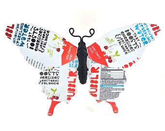 Bubbl'r Wild Cherry Chill'r Aluminum Can Butterfly