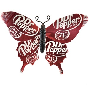 Dr Pepper Recycling Dose Schmetterling