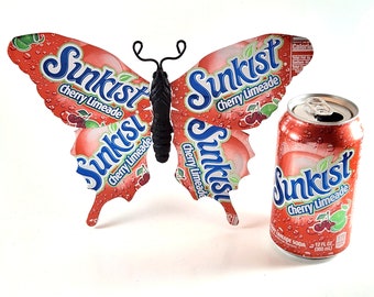 Sunkist Cherry Limeade Butterfly