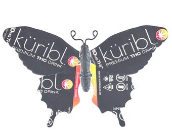 Kuribl Strawberry Cruise THC Recycled Can Butterfly