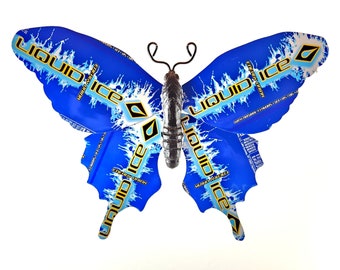 Liquid Ice Recycled Aluminum Can Butterfly