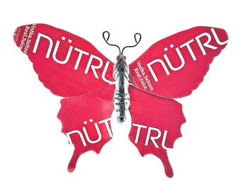 Nutrl Recycled Aluminum Can Butterfly