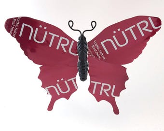 Nutrl Recycled Aluminum Can Butterfly