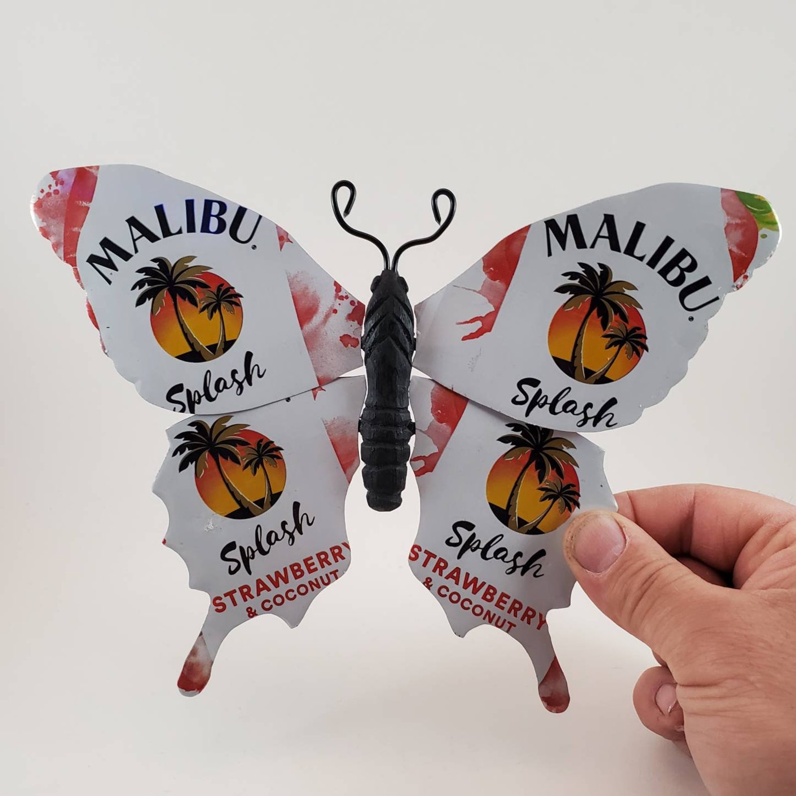 Malibu Strawberry and Coconut Splash Recycled Can