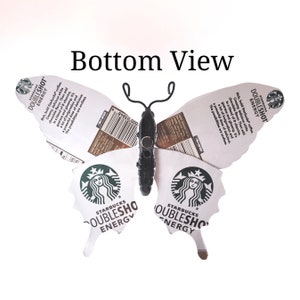 Starbucks White Chocolate Doubleshot Energy Recycled Butterfly image 4