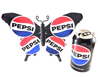 Pepsi Zero Sugar Recycled Can Butterfly