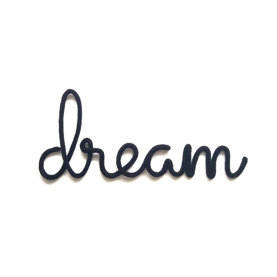 Dream Sign Wall Decor Dream Sign for Bedroom Dream Letters Etsy