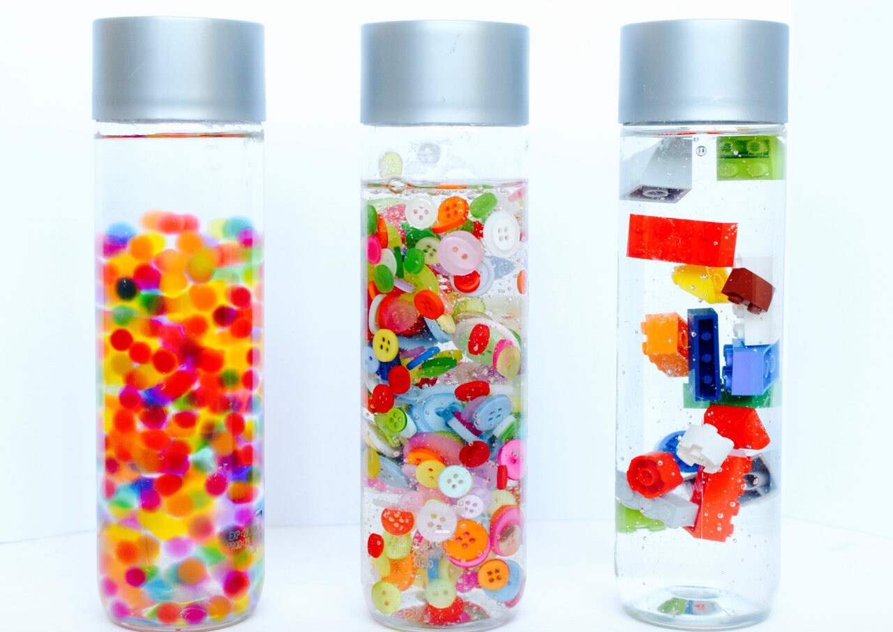 DIY Sensory Toys Sensory Play Discovery Bottles Craft Kit Etsy
