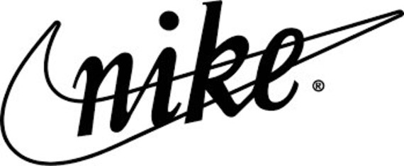 nike iron on logo