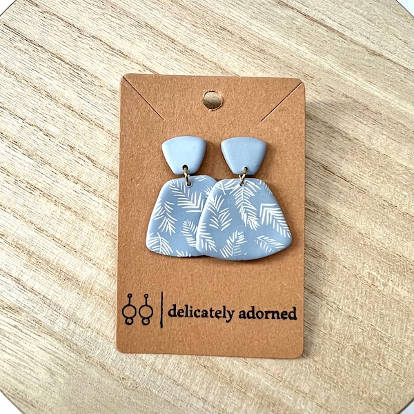Hawaiian Inspired Polymer Clay Earrings | Floral Print Earrings | Boho Jewelry Summer Vacation Jewelry | Perfect Gift for Friends