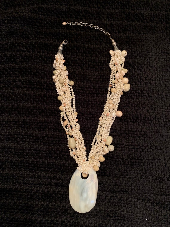 Shell Beaded Necklace