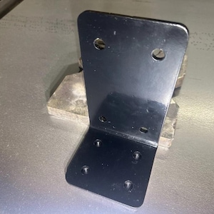 L Brackets, For 4x4 (3.5&quot;x3.5&quot;) Posts, 1/4&quot; Thick Structural Steel