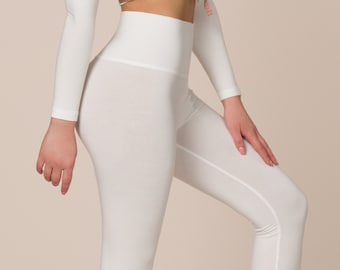 Bamboo High Waisted Slim Boot-cut Yoga Pants Low Waisted Yoga - Etsy