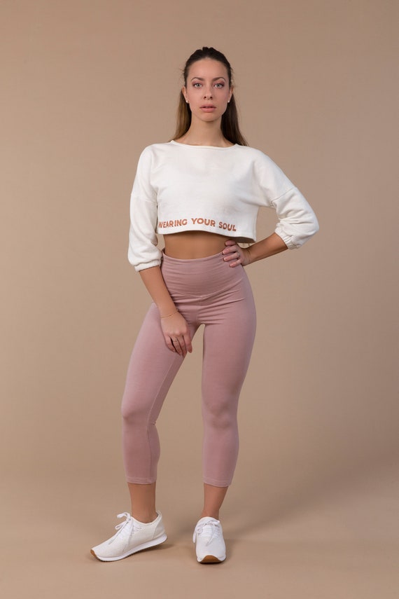 custom cropped sweatshirt