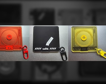 025: Data Disks (Red, Black, Yellow Charms/Keychains)
