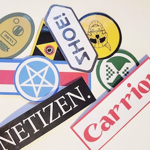 005: Bōsōzoku Cyberpunk Biker Sticker Pack