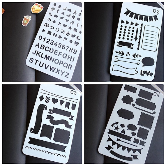 F* Fashion Stencil Kit - 4 stencils