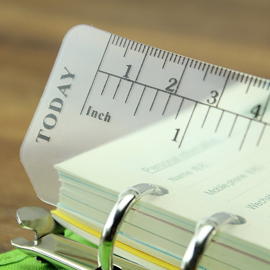 Personal Planner Ruler