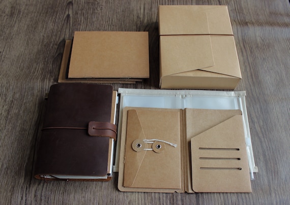 Basic Beginner's Kit for Midori Travelers Notebook/Card organizer/Star –  DokkiDesign