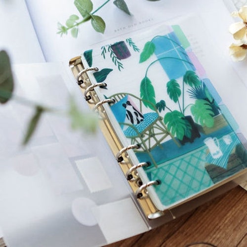 A6 Binder Diviers 6 Ring Binder Divider A5 Planner Divider Etsy