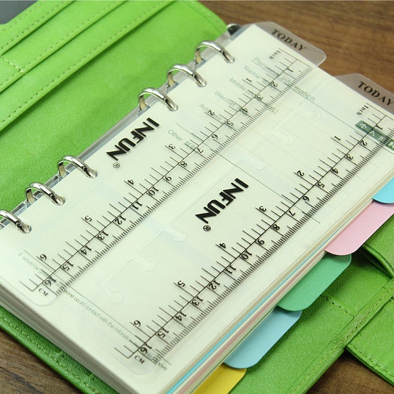 Snap-in Tabbed Rulers - Perfect Bookmark for Your Planner