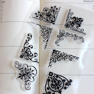  DECORA Acrylic Clear Rubber Stamping Blocks Set with Grid  Package of 3 : Arts, Crafts & Sewing