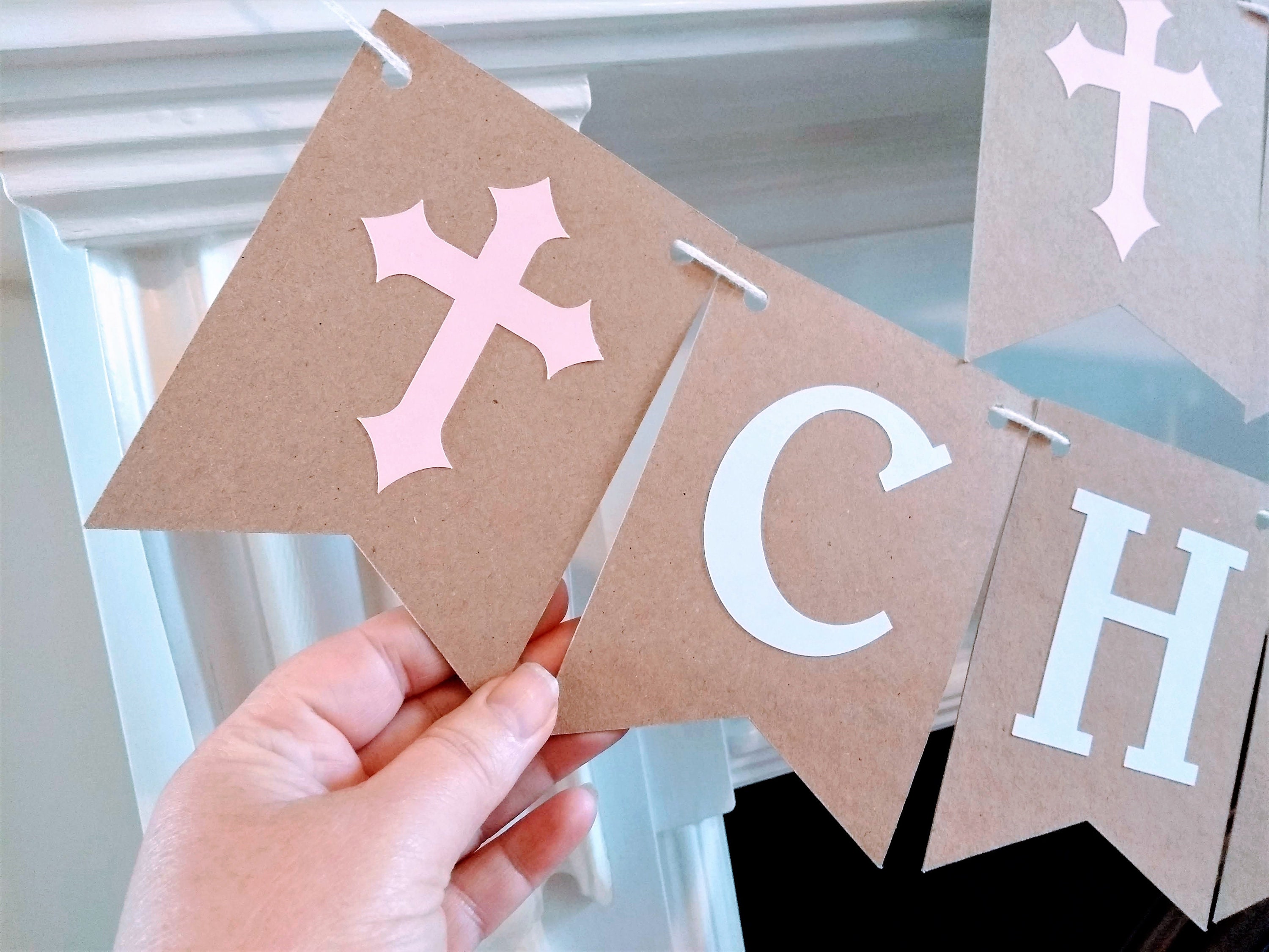 Amazing Christening Banner Template Free