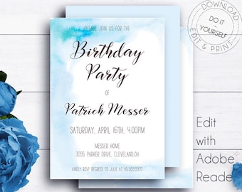 kids party invitation templates