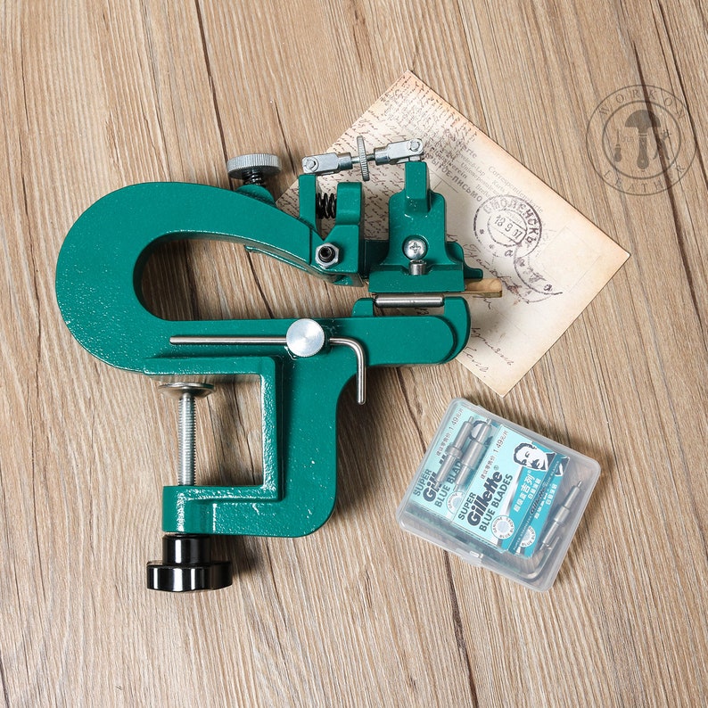 FREE SHIPPING Leather paring device kid Manual leather Etsy