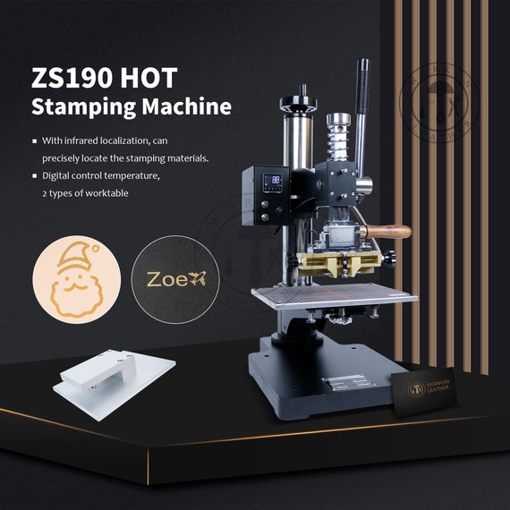 Hot Stamping Machine Leather  Hot Foil Embossing Machine