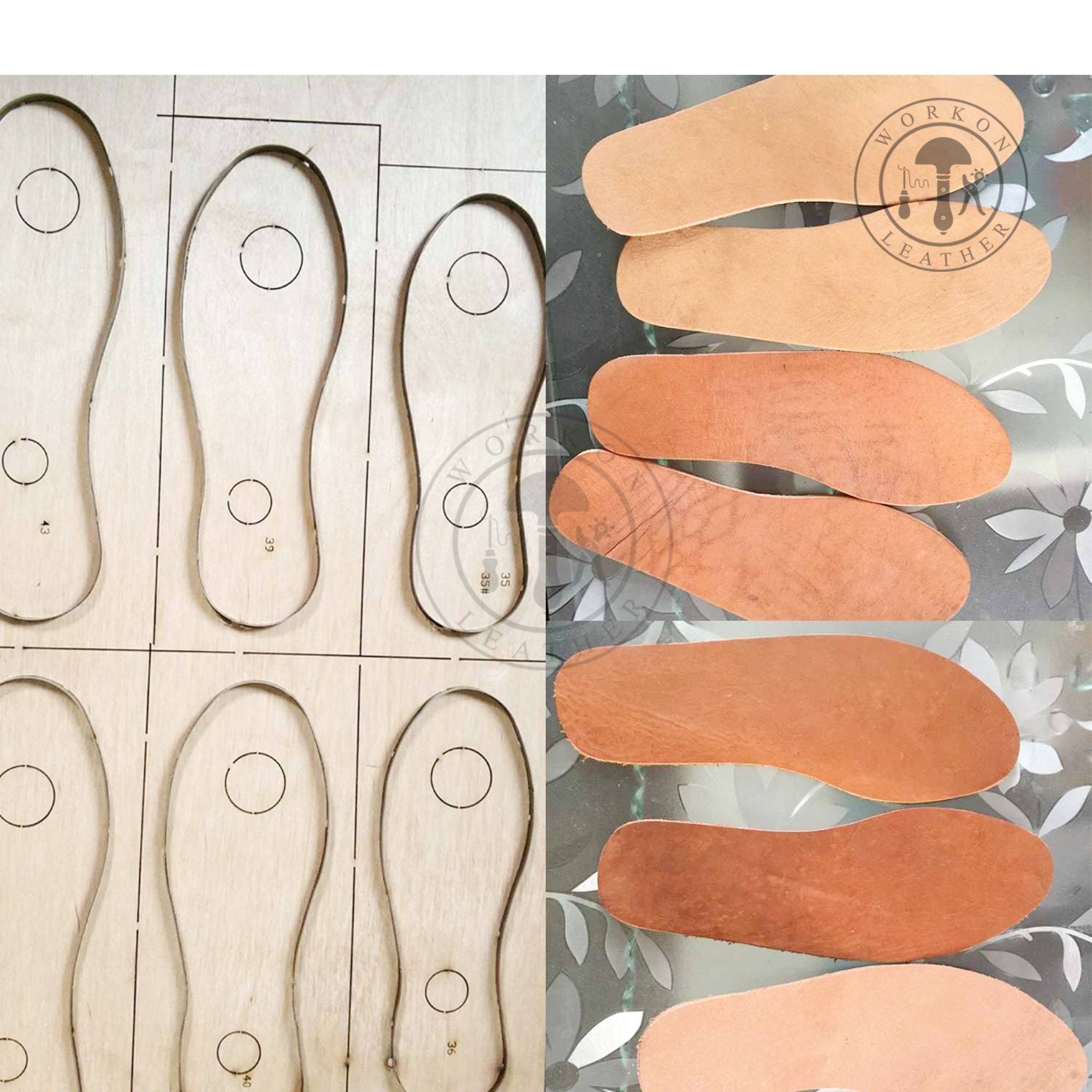 Matrice de découpe en cuir avec lame en acier japonais, outil de découpe  pour le cuir