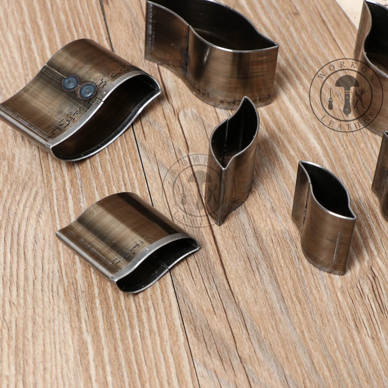 WorkOnLeather Leaf Leather Cutting Die Clicker Die Steel Rule Etsy