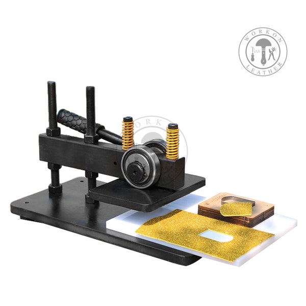 Leather Stamp Press Etsy