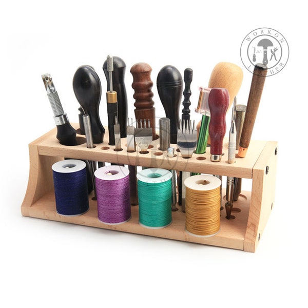 Leather Tool Rack Etsy