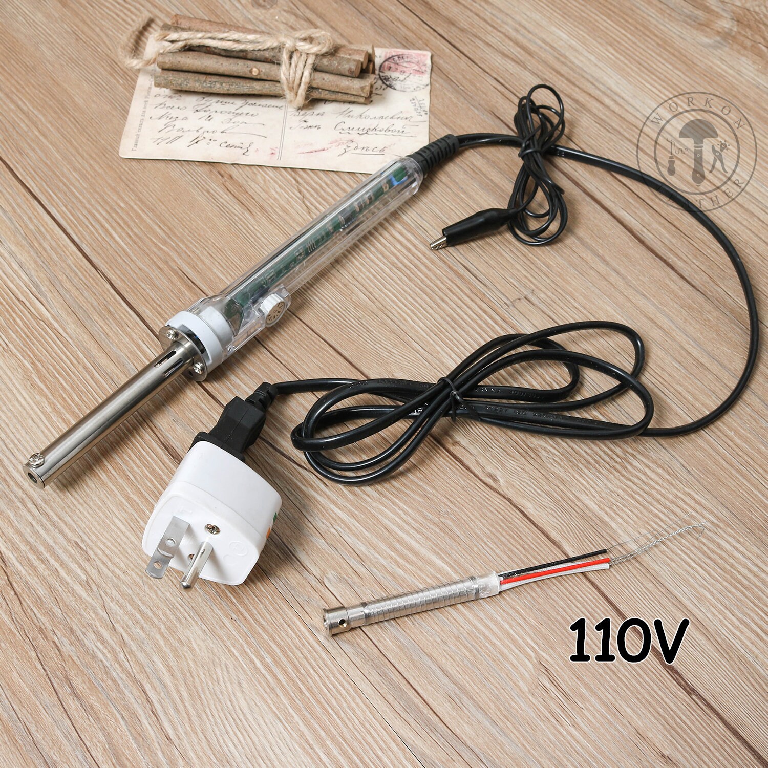 Leather stamp tool Heat embosser Branding iron gifts for Etsy