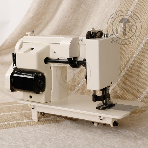 Workonleather 106-rp-straight Household Thick Fur Leather Clothes Fabric  Material Thread Sewing Stitching Machine Tool Reverse Zag Stitch D 