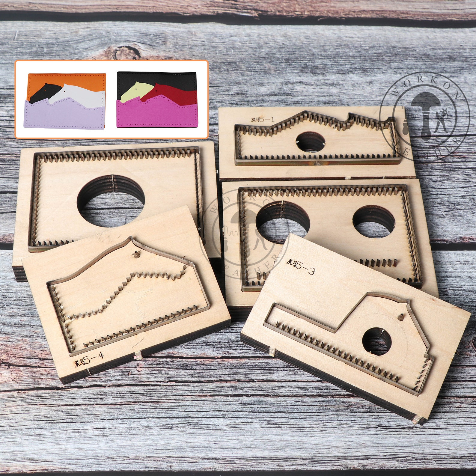 Custom Leather Cutting Die Leather Tool WorkOnLeather Purse Etsy