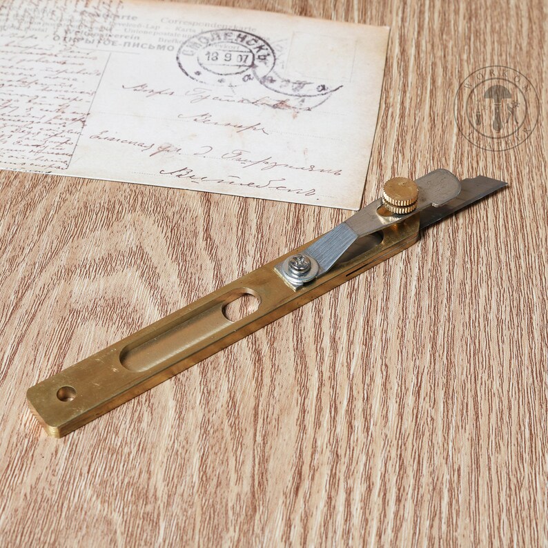 Workonleather Leather Fabric Draw Gauge Patchwork Sewing Etsy