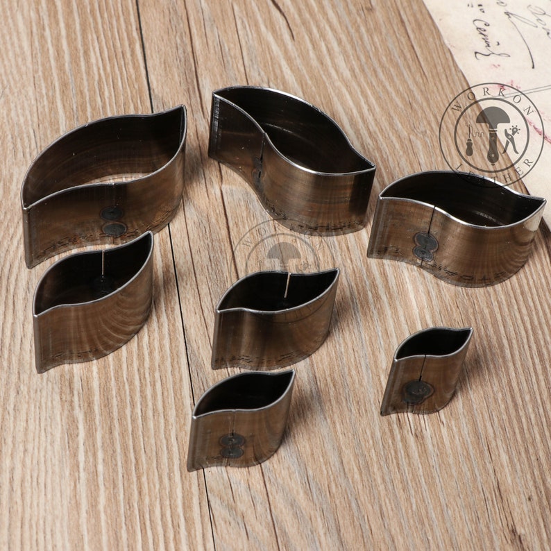 WorkOnLeather Leaf Leather Cutting Die Clicker Die Steel Rule Etsy