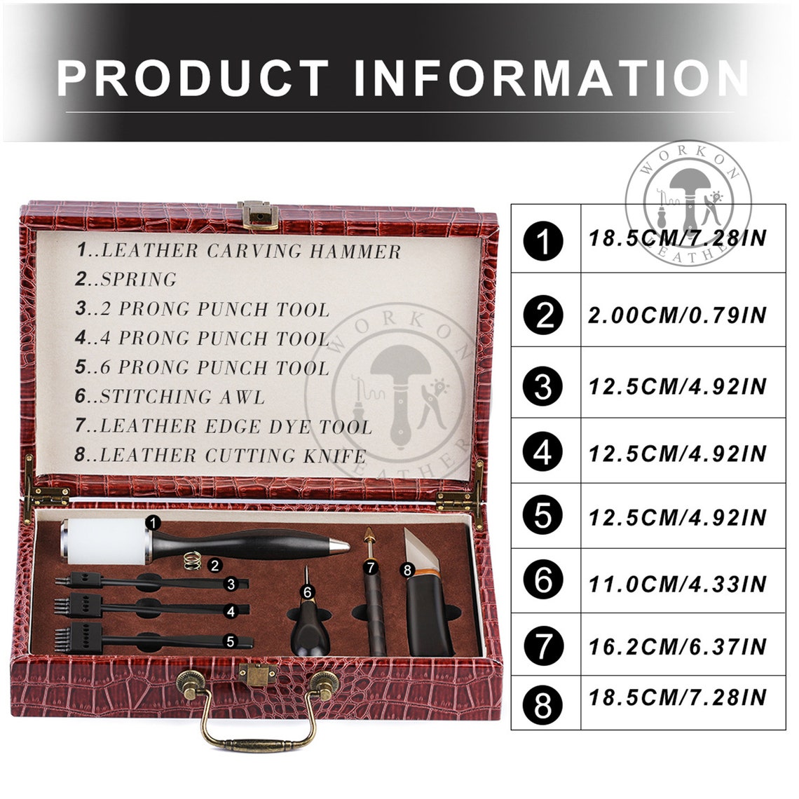 Leather Tool Box Leather Tool Caddy Punch Tool Trimmer Etsy