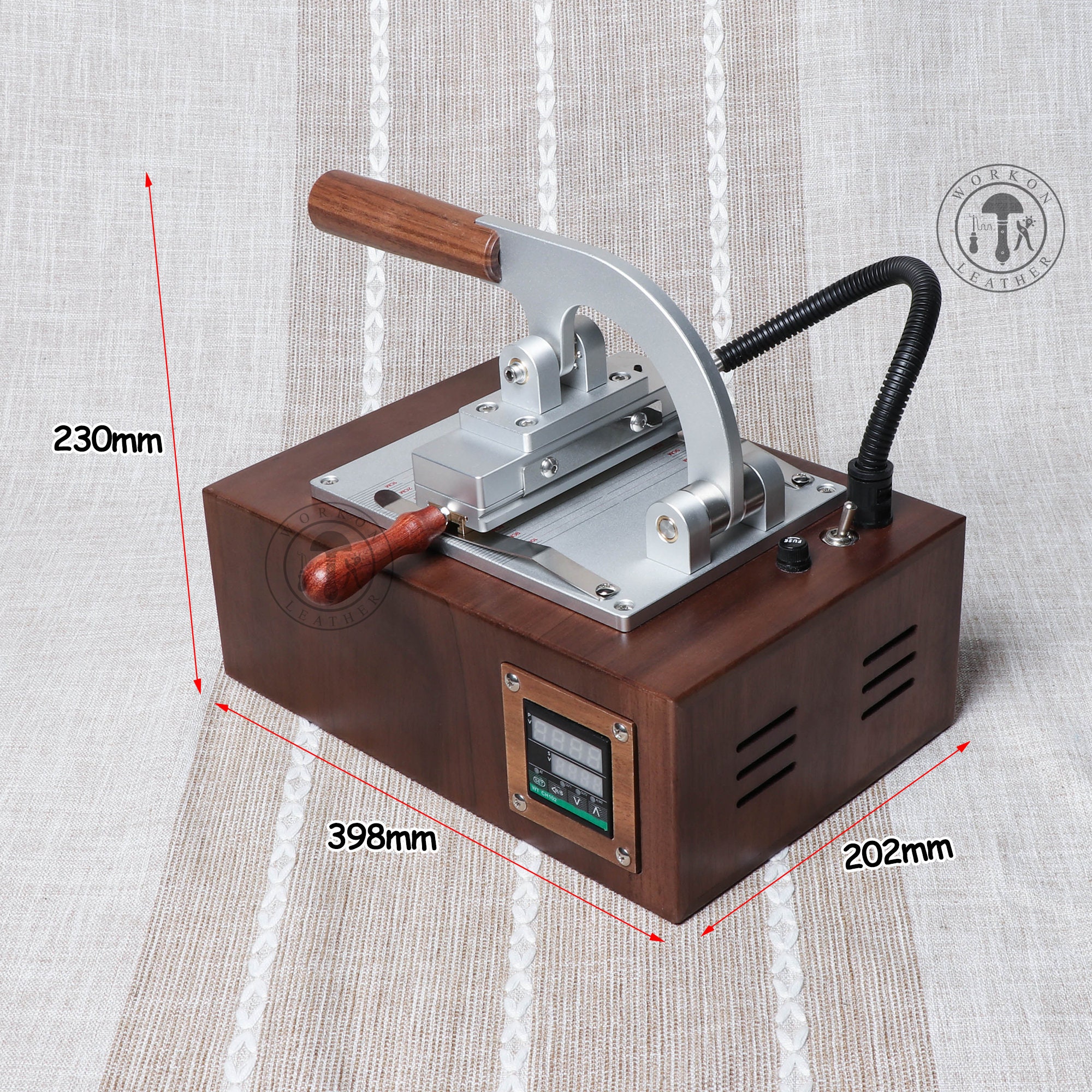 Hot Foil Stamping Machine Leather WorkOnLeather Foil Stamping Etsy