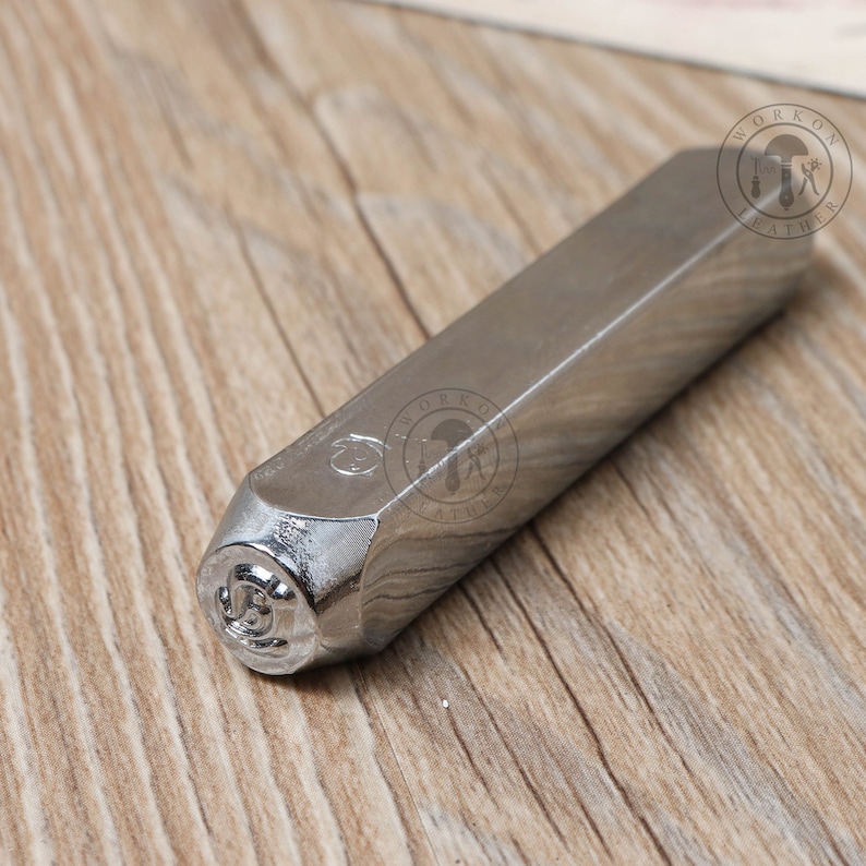 WorkOnLeather 5mm Bird Stamp Steel Stamp Jewelry Stamping Tools Stamps Metal stamps Metal stamping Tools For Bracelet Necklace Ring