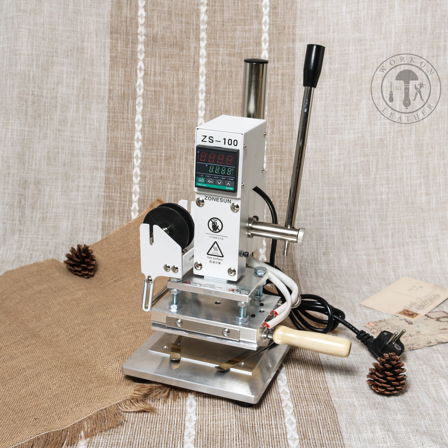 WorkOnLeather Dual Use Hot Foil Stamping Machine Manual Etsy